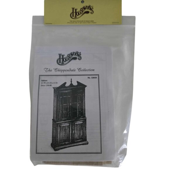 NWT Houseworks Shenandoah Designs Cabinet Doll House Miniature Kit - Picture 1 of 4